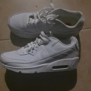 Classic All-White Athletic Sneakers